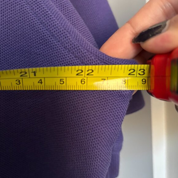 Tommy Hilfiger Purple Polo - Picture 5 of 6